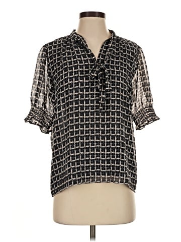 Ann Taylor Short Sleeve Blouse (view 1)