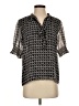 Ann Taylor 100% Polyester Black Short Sleeve Blouse Size XS - photo 1