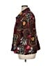 Erin London 100% Polyester Print Red Jacket Size 1X - photo 5