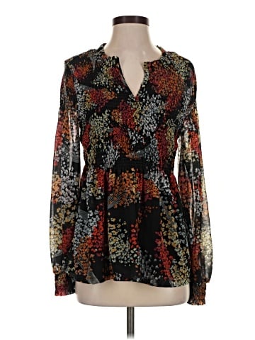 Akemi + Kin Long Sleeve Blouse (view 1)
