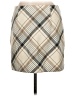 H&M 100% Polyester Argyle Tan Casual Skirt Size 10 - photo 2