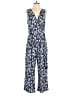 Kaileigh Blue Jumpsuit Size L - photo 1