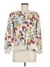 Talbots Floral White Pullover Sweater Size M - photo 1