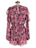 Lush 100% Polyester Paisley Pink Romper Size L - photo 2