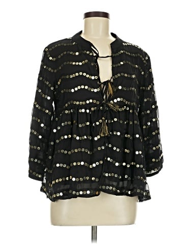 RUBY YAYA Long Sleeve Blouse (view 1)