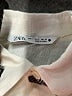 Zara Hearts Ivory Short Sleeve Button-Down Shirt Size S - photo 7