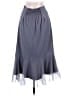 Friful 100% Polyester Solid Gray Formal Skirt Size M - photo 2
