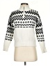 Tahari Chevron-herringbone White Pullover Sweater Size XS - photo 1
