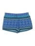 Ann Taylor LOFT 100% Polyester Print Blue Shorts Size L - photo 1