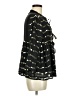 RUBY YAYA 100% Polyester Black Long Sleeve Blouse Size M - photo 4