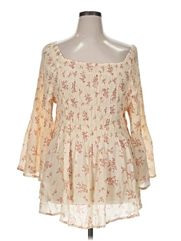 Adiva 3/4 Sleeve Blouse (view 1)