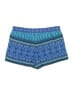 Ann Taylor LOFT 100% Polyester Print Blue Shorts Size L - photo 2