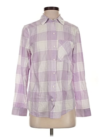 Divided by H&M Long Sleeve Button-Down Shirt (view 1)