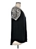 Cherish Black Short Sleeve Top Size M - photo 4