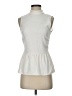 J.Crew 100% Polyester Ivory Sleeveless Blouse Size S - photo 1