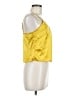 Unbranded 100% Polyester Gold Yellow Sleeveless Blouse Size M - photo 4