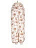 Rose + Olive 100% Rayon Floral Ivory Casual Pants Size L - photo 1