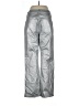 J.Crew Metallic Silver Casual Pants Size 31 waist (tall) - photo 2
