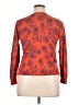 Daniel Rainn Print Orange Pullover Sweater Size XL - photo 2
