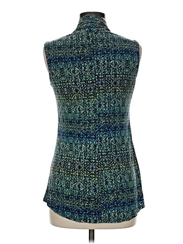 Rose + Olive Sleeveless Blouse (view 2)