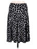 Apt. 9 Print Black Casual Skirt Size M - photo 2