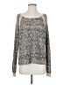 Jessica Simpson Tweed Gray Pullover Sweater Size S - photo 1