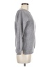 Marla Wynne Chevron-herringbone Gray Pullover Sweater Size M - photo 4