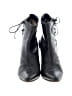 Manolo Blahnik 100% Leather Black Ankle Boots Size EU 37 - photo 2