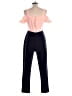 Soieblu Color Block Pink Blue Jumpsuit Size L - photo 2