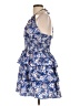 Shein 100% Polyester Blue Cocktail Dress Size L - photo 5