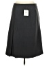 Perry Ellis Solid Gray Formal Skirt Size 8 - photo 2