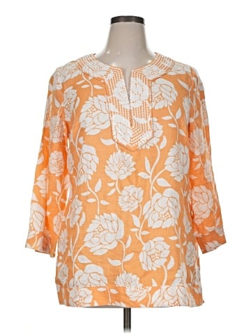 Charter Club 3/4 Sleeve Blouse (view 1)