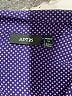 Apt. 9 100% Polyester Houndstooth Purple Long Sleeve Blouse Size 1X - photo 7