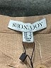 Shona Joy 100% Linen Solid Tan Romper Size 2 - photo 4