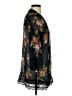 Rewind 100% Polyester Black Kimono Size S - photo 4