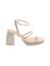 Unbranded Silver Sandals Size 10 - photo 1