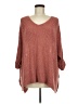 She + Sky Brown Pullover Sweater One size - photo 1