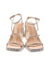 Unbranded Silver Sandals Size 10 - photo 2