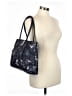 Simply Vera Vera Wang 100% Polyester Floral Blue Tote One size - photo 2