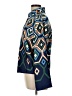 JCL 100% Polyester Argyle Blue Long Sleeve Blouse Size L - photo 5
