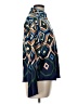 JCL 100% Polyester Argyle Blue Long Sleeve Blouse Size L - photo 4