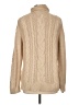 L.L.Bean 100% Cotton Tan Turtleneck Sweater Size L - photo 2