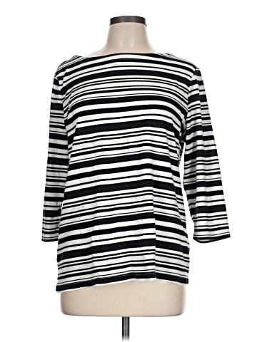 Croft & Barrow 3/4 Sleeve T-Shirt (view 1)