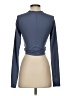 H&M Blue Long Sleeve Top Size S - photo 2
