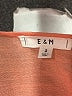 E&M Collection Orange Sleeveless Blouse Size S - photo 7