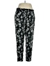 Serra 100% Viscose Floral Black Casual Pants Size XL - photo 1