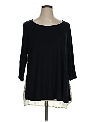 Rose + Olive 3/4 Sleeve T-Shirt (view 1)