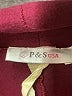 Assorted Brands Burgundy Cardigan Size M (estimated) - photo 7