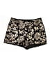Say What? 100% Nylon Floral Gold Shorts Size 2X - photo 1