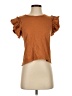 Industry 100% Cotton Brown Short Sleeve Top Size S - photo 1